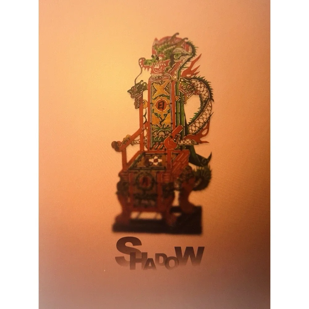 Shadow Puppet Everlasting Glory Chinese Shadow Play Art Book Pop Up Collectible